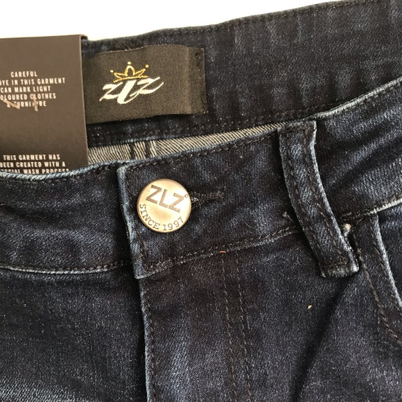 ZLZ  DENIM Men’s Shorts Distressed - Picture 15 of 15